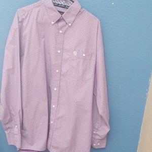 George Strait/Wrangler men's purple Western shirt